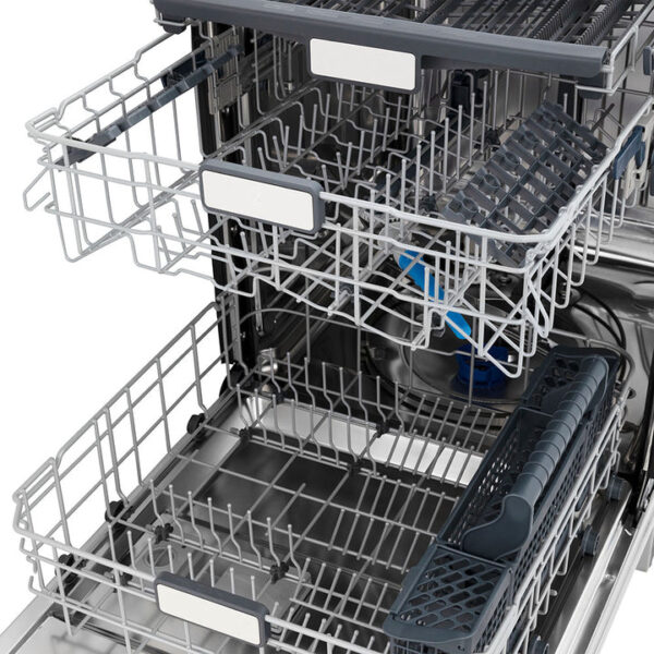 ZLINE 24 in. Panel-Included Monument Series 3rd Rack Top Touch Control Dishwasher with Black Stainless Steel Panel and Stainless Steel Tub, 45dBa (DWMT-BS-24) - Image 5