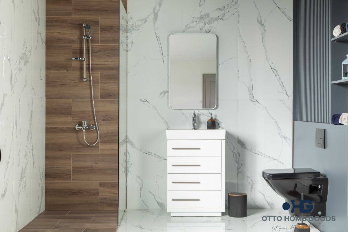 Adora 24″ White Bathroom Cabinet