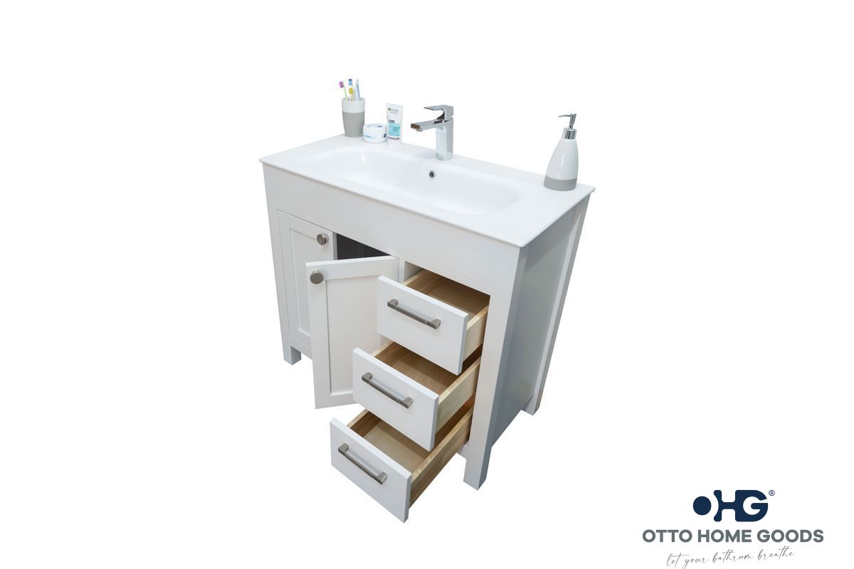 Aria 36″ White Bathroom Cabinet