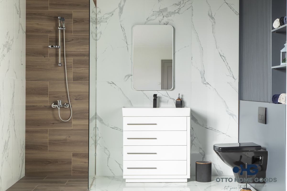 Adora 32″ White Bathroom Cabinet