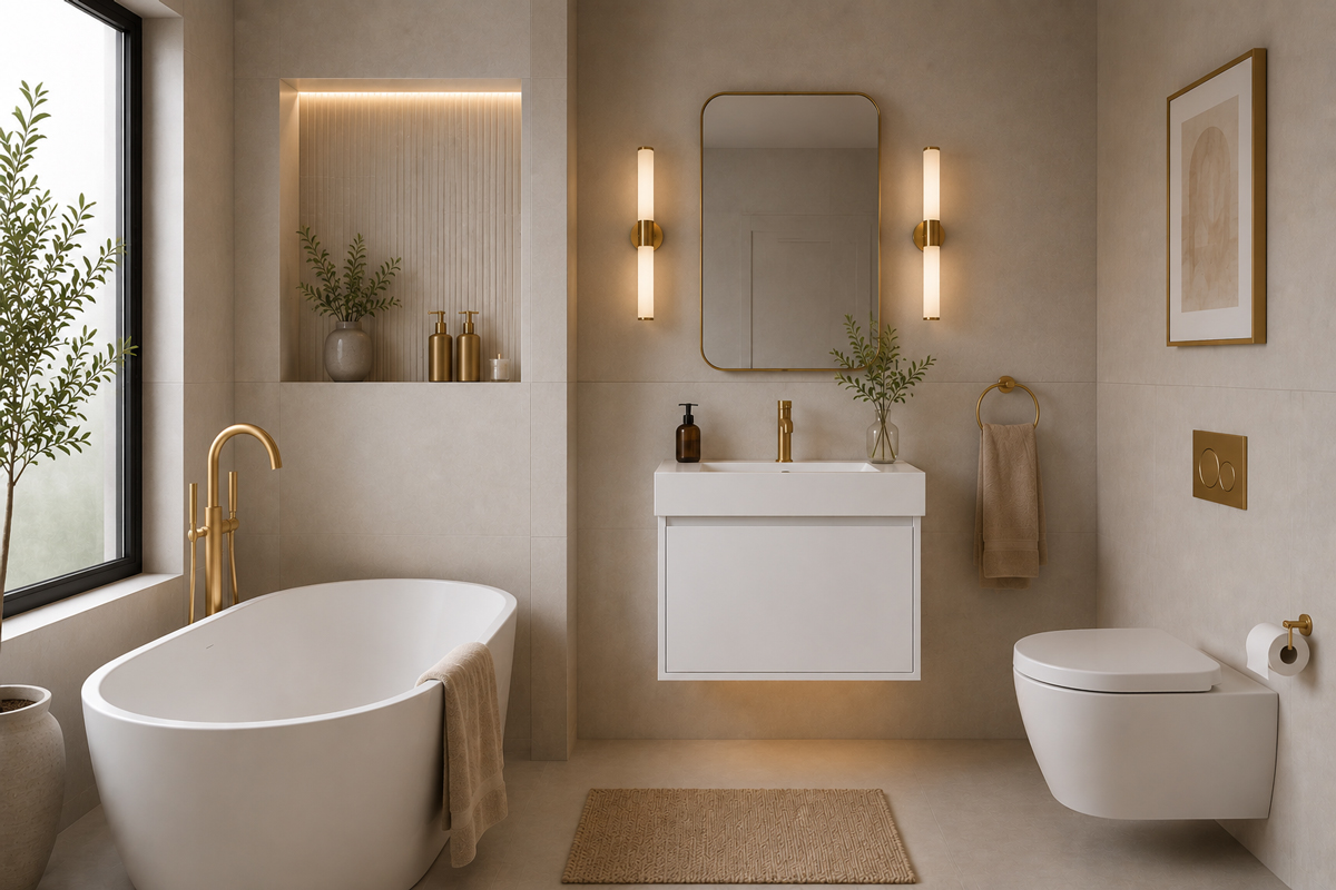 Gala 30″ White Bathroom Cabinet
