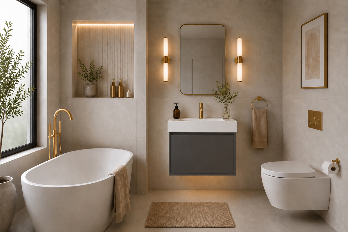 Gala 30″ Dark Gray Bathroom Cabinet